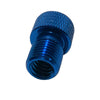Presta Valve Adapter - Converts Presta Valves to Standard Schrader Valve Use - Available in 3 Colors