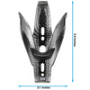 RNX Carbon Fiber-Look Lightweight Nylon Mountain Bike Water Bottle Cage Holder
