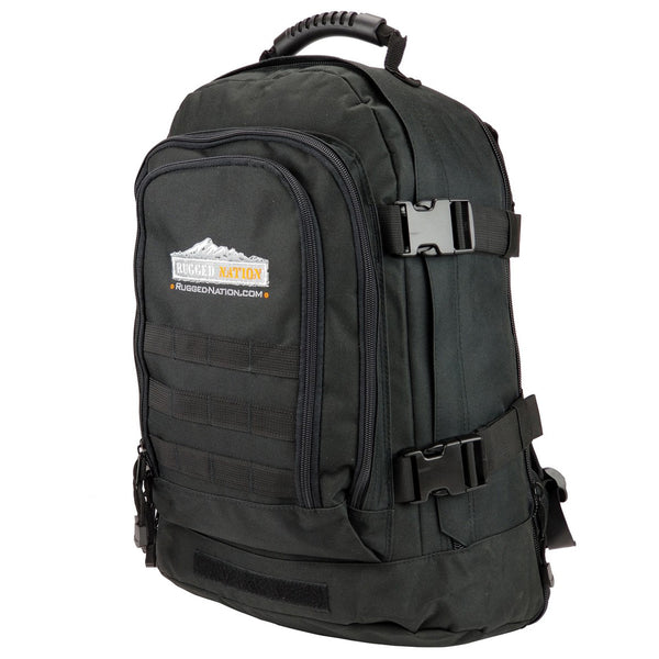 3 day travel backpack Rugged Nation Expandable Tactical Leland's Trout Magnet Bugs an attached rain fly Size:3# Gender_