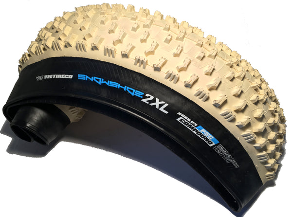 Vee Tire Co. Snow Shoe 2XL 26 x 5.05 Fat Tire Folding Bead Silica Compound  Bike Tire