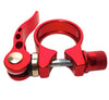 RNX 31.8mm Quick Release Aluminum Bicycle Seat Post Clamp - Available in 5 Colors