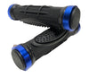 Lock on Waffle Handlebar Grips with End Caps