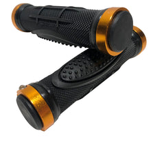 Lock on Waffle Handlebar Grips with End Caps