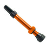 RNX 44mm Tubeless Presta Valve Stem with Removable Core and Aluminum Dust Cap
