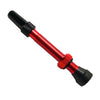 RNX 44mm Tubeless Presta Valve Stem with Removable Core and Aluminum Dust Cap