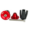 RNX Bike Handlebar Bar End Plugs, Expanding Locking End Caps, Road, Mountain BMX MTB - Available in 4 Colors