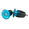 RNX Bike Handlebar Bar End Plugs, Expanding Locking End Caps, Road, Mountain BMX MTB - Available in 4 Colors