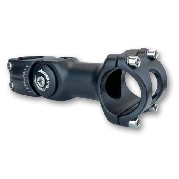 giant bicycle adjustable stem RNX 31.8mm Handlebar Adjustable Bike Stem 0-60 Degree, 110mm long, Fits 28.6mm Bicycle Steerer Tube