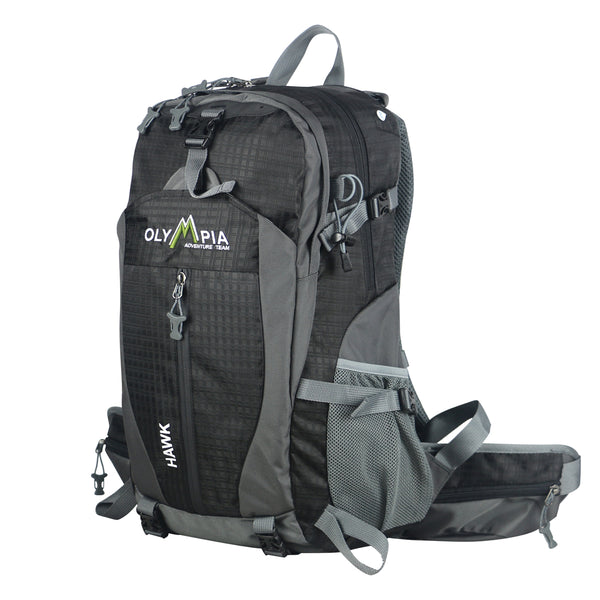 32L Olympia Hawk Hiking Backpack with Built-in Rain Proof Cover – Rugged Nation