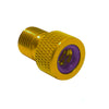 RNX Presta Valve Adapter - Converts Presta Valves to Standard Schrader Valve Use - Available in 6 Colors