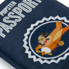 P.L.A.Y. Pet LifeStyle and You Globetrotter Double Squeak Passport Dog Toy. PLAY