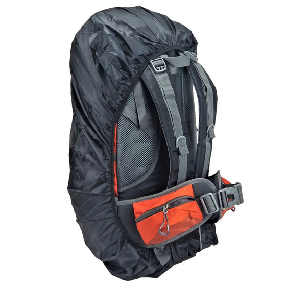 Black 40-45L Adjustable Outdoor Waterproof Backpack Rain Cover Hiking – Rugged Nation