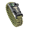 5 in 1 Black Multifunctional Tactical Paracord Bracelet