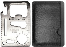  11 In 1 Stainless Steel Multi Function Credit Card Wallet Survival Pocket Tool