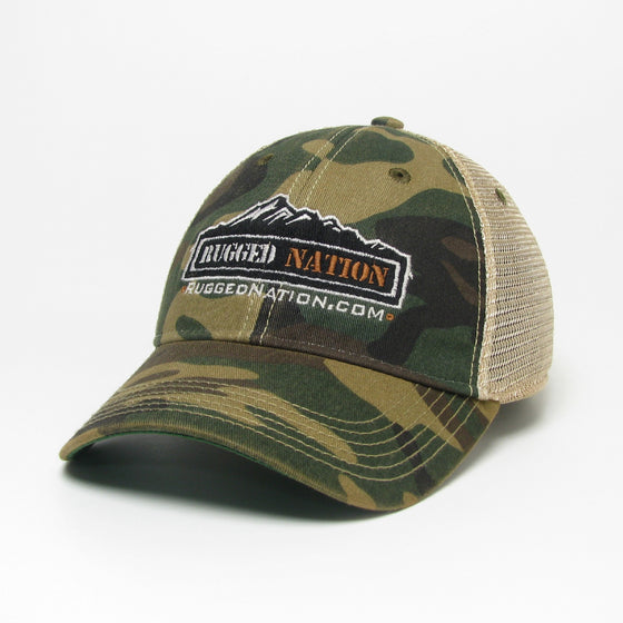 Rugged Nation Old Favorite Trucker Hat by Legacy Resort Wear