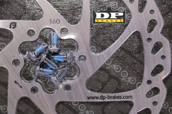 BRAKE MONSTER CRYOROTOR - DP BRAKES 1 Piece 160mm 6 Bolt Frozen Disc Brake Rotor
