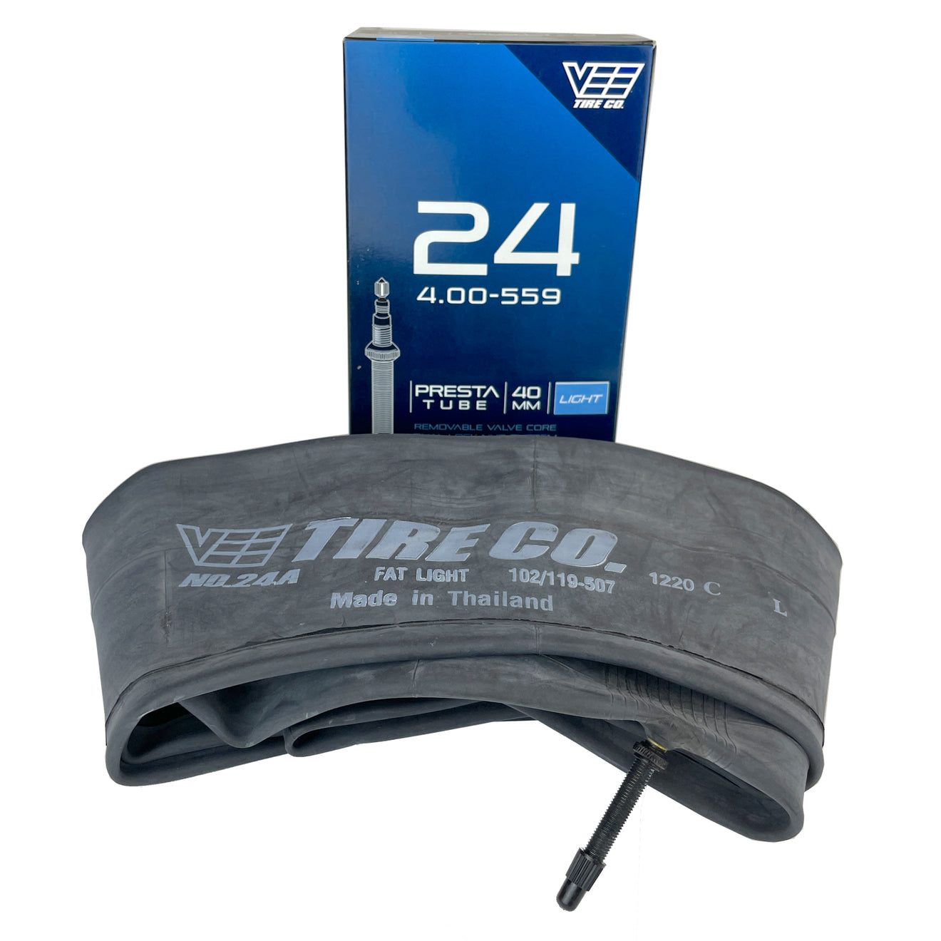 Chambre à air vélo 24x1.00 (23-540) valve Presta FV 48 mm Kenda Chambre à air vélo 24x1.00 (23-540) valve Presta FV 48 mm Kenda