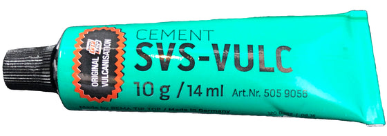 1 Tube of Rema SVS-VULC Tube Patch Vulcanizing Cement 10 gram (14 ml)