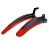 RNX Mountain Bike Mud Guard Front and Rear Fenders, Wide, Universal, Adjustable - available in multiple colors