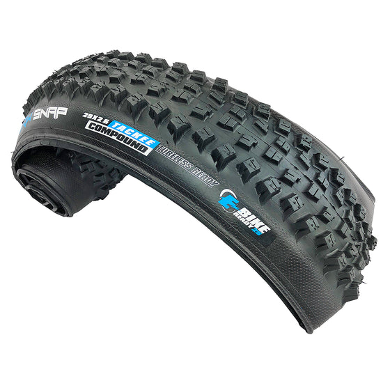 Vee Tire Flow Snap Plus Size 29x2.6 Bike Tire Ebike Tubeless Synthesis Folding Bead, 35-40mm Rim Width