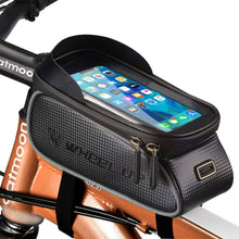  Waterproof Top Tube Phone Bike Bag with Touchscreen Capability