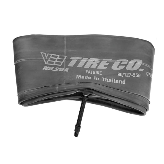 Vee Tire 26x3.5 FV Fat Tire Inner Tube for 26 inch Fatbike with 48mm French Presta Valve Stem