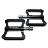 CNC Aluminum Platform Bicycle Pedals w/ Cleats & Sealed Bearings for BMX, MTB, Road Bike